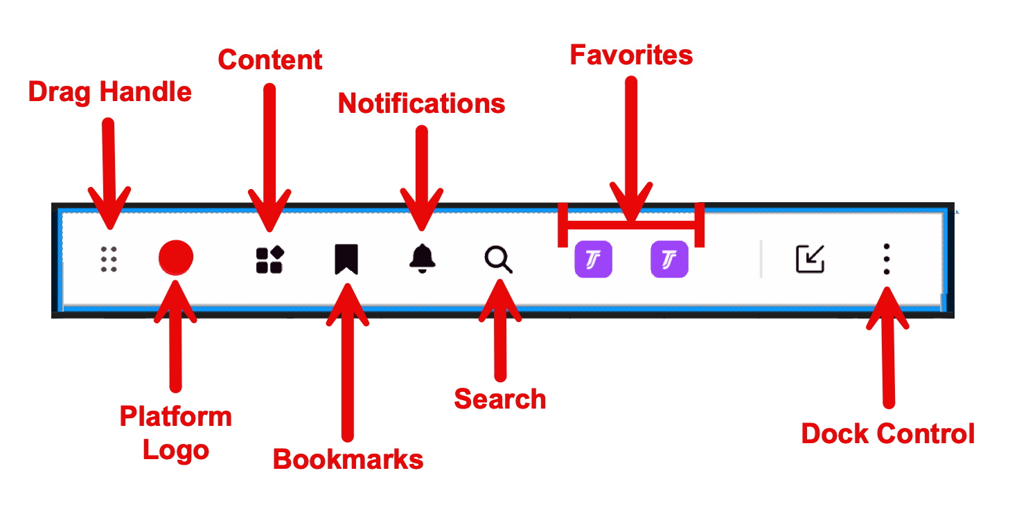 HERE Enterprise Browser Dock